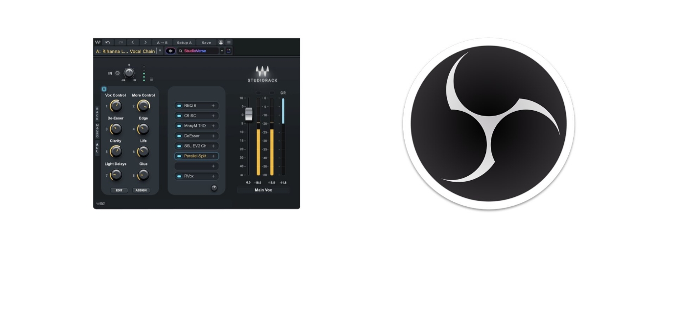 StudioRackがOBS Studio(Windows)に対応