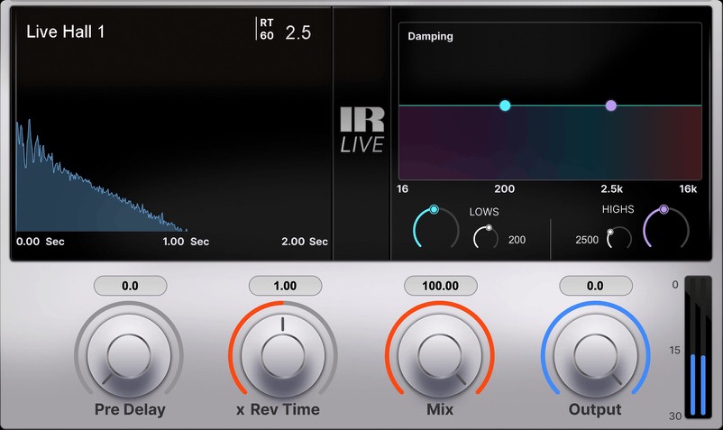 IR-Live Convolution Reverb